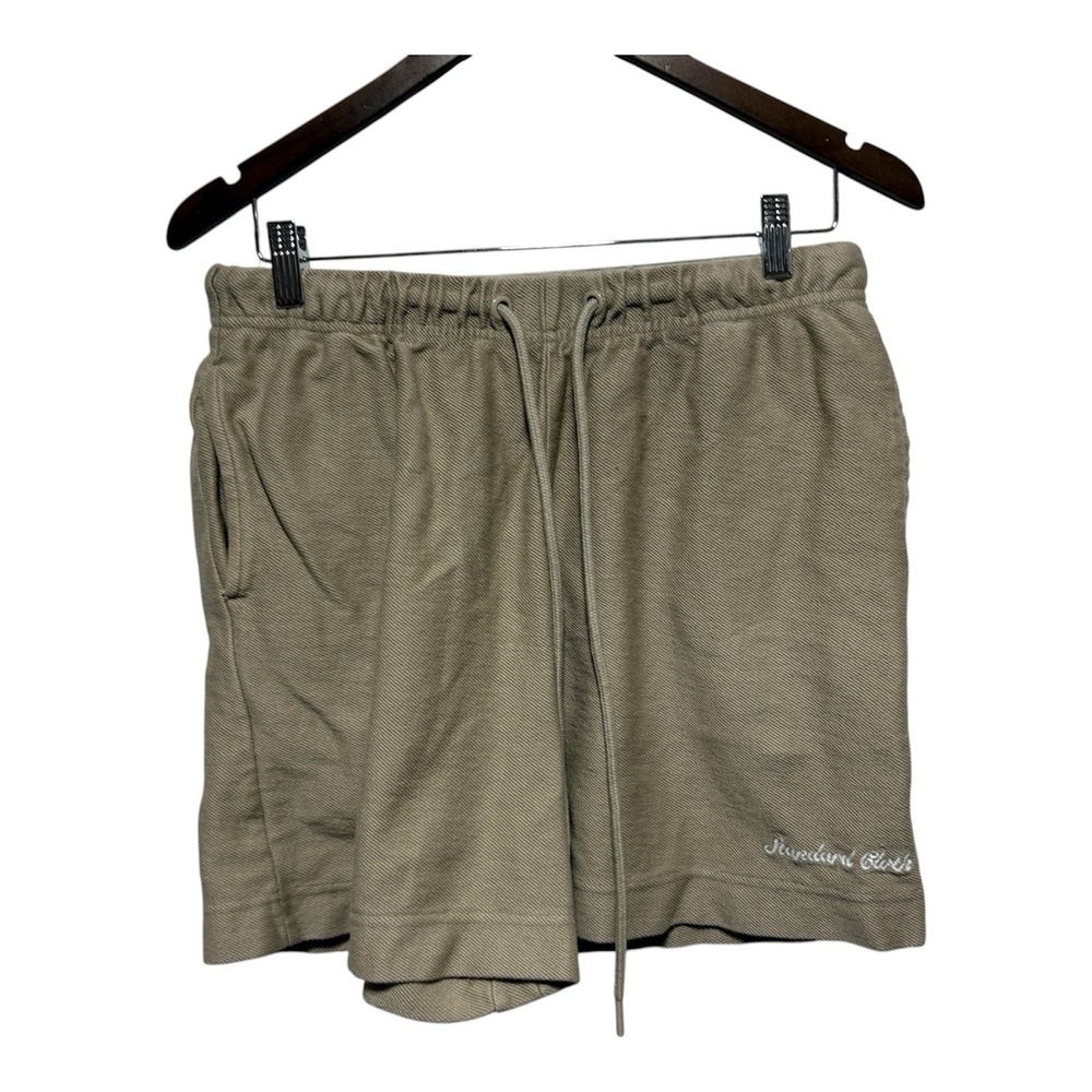Standard Cloth Urban Outfitters Shorts Mens M Beige Inseam 5 Elastic Waist